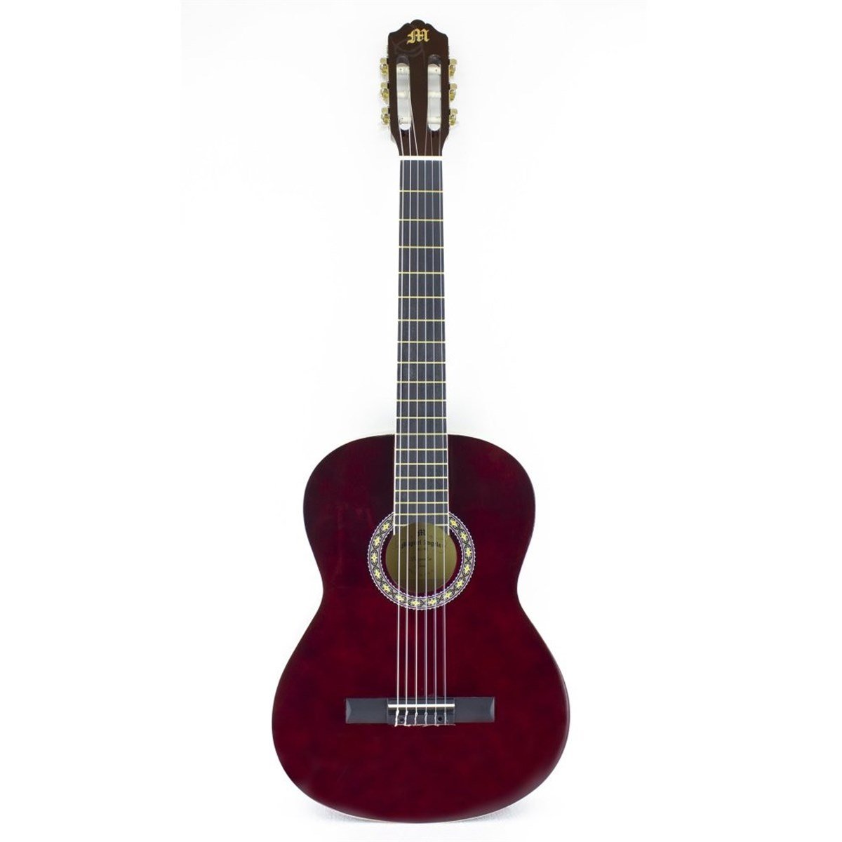 Miguel Angela MA1-WR Bordo Klasik Gitar (Kılıf+Pena)