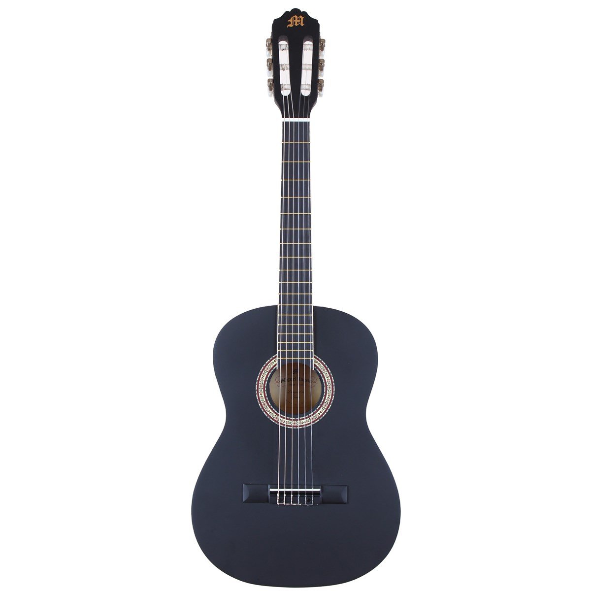 Miguel Angela MA1M-JR-BK Siyah 3/4 Klasik Gitar (Mat Cilalı) Kılıf+Pena