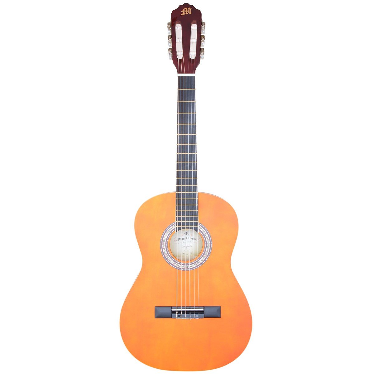 Miguel Angela MA1M-JR-WA Natural 3/4 Klasik Gitar (Mat Cilalı) Kılıf+Pena