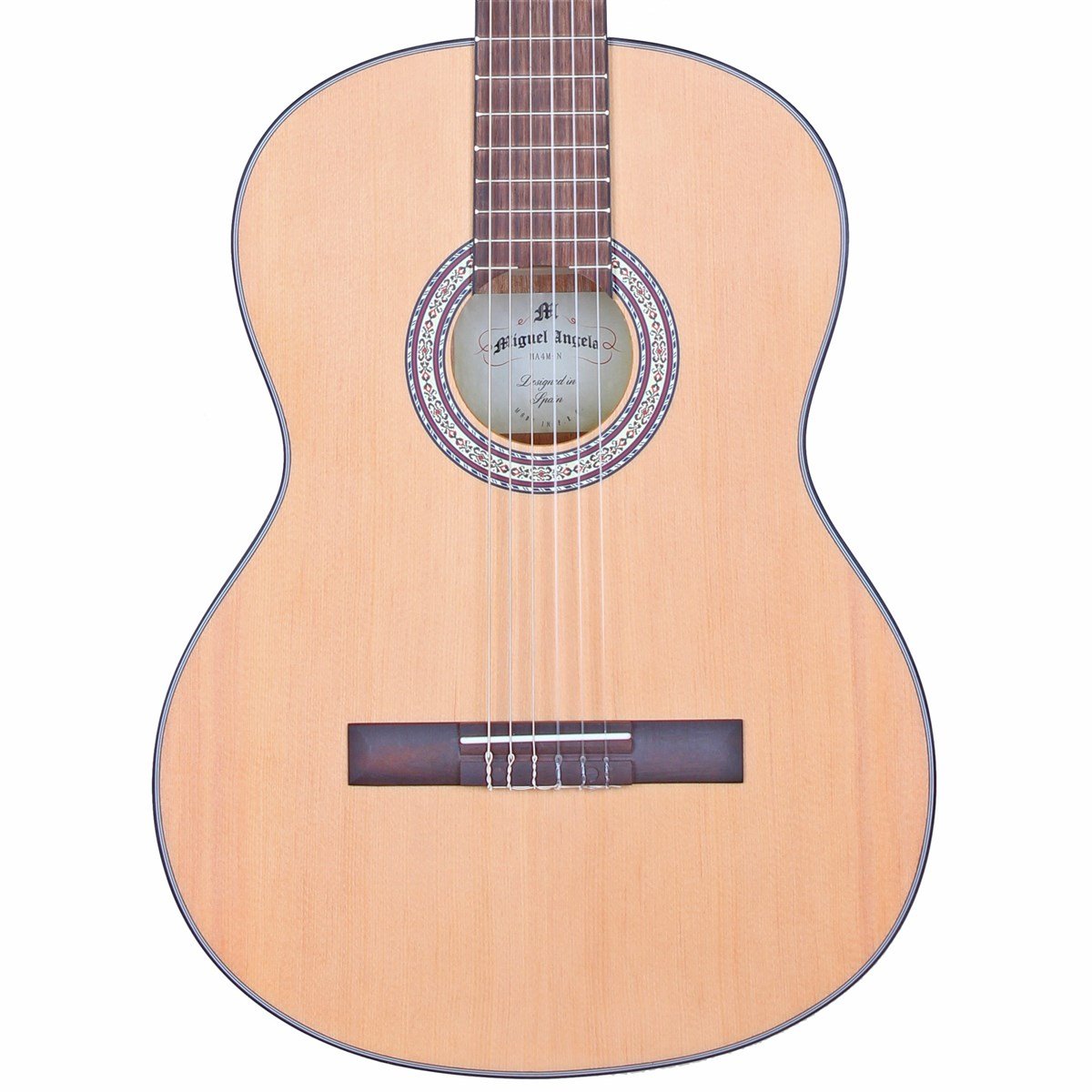 Miguel Angela MA4M-N Klasik Gitar (Mat Cilalı) Kılıf+Pena