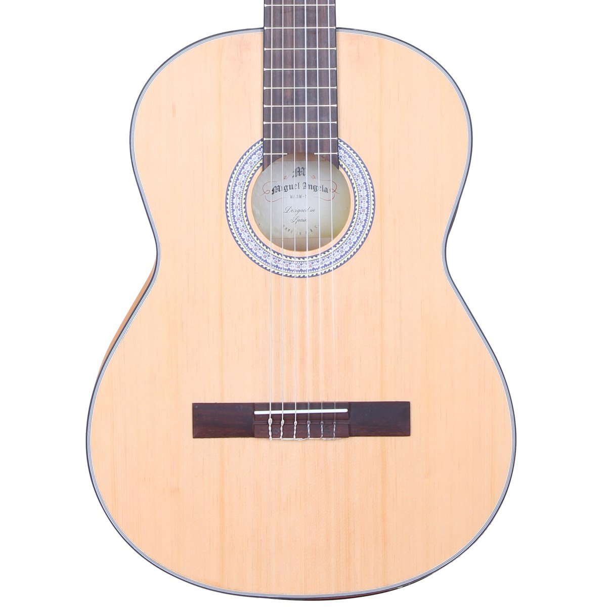 Miguel Angela Mat Cilalı Naturel Klasik Gitar (MA3M-N)