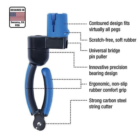 Musicnomad MN223 Burgu Çevirici Tel Kesici