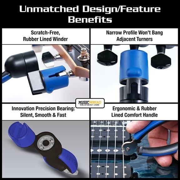 Musicnomad MN223 Burgu Çevirici Tel Kesici