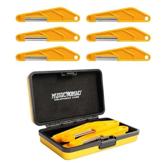 Musicnomad MN668 Elektro Gitar Eşik Yuvası Elmas Eğe Seti (6 adet)