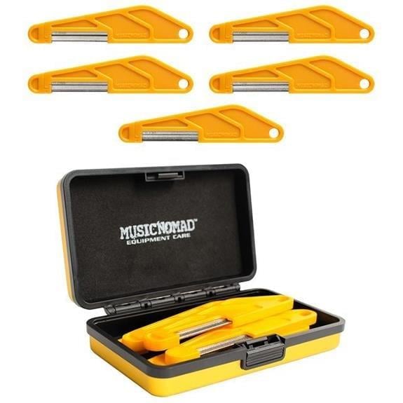 Musicnomad MN673 Bas Gitar Eşik Yuvası Elmas Eğe Seti (5 adet)