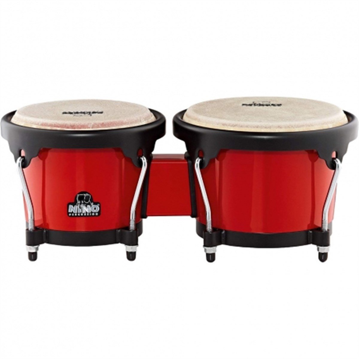 Nino NINO17R-BK 6.5 - 7.5 Inch Abs Bongo (Kırmızı)