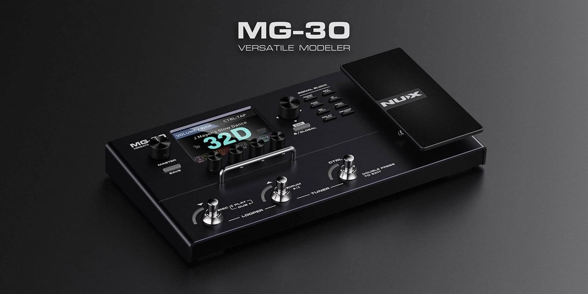 Nux MG-30 Elektro Gitar Prosesörü