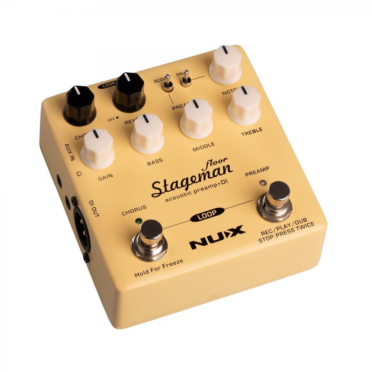 Nux NAP-5 Stageman Akustik Enstruman Preamp & DI Box