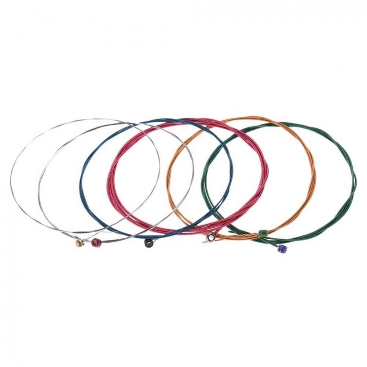 Orphee TX620-C Akustik Gitar Teli RENKLİ TAKIM