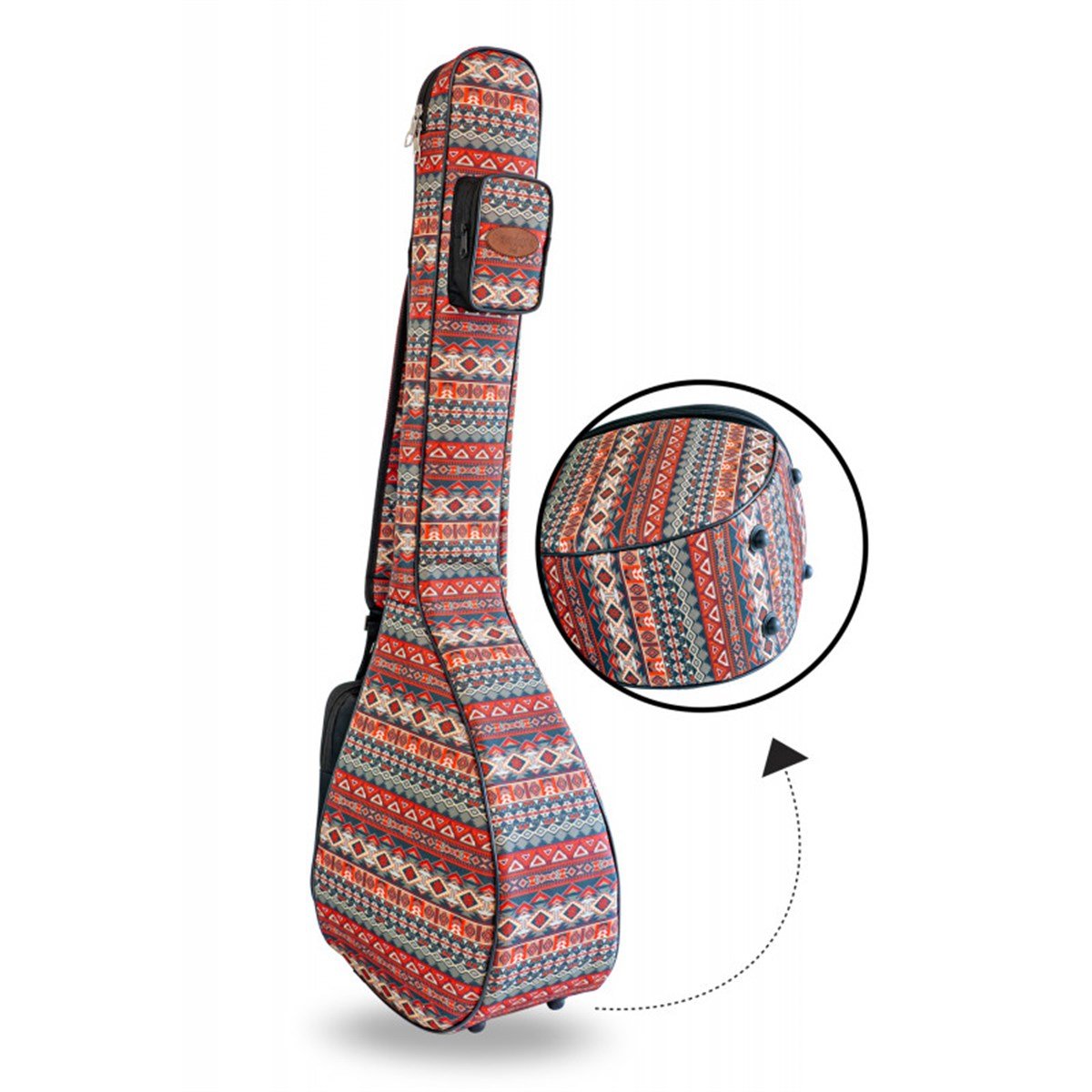 Profesyonel Gigbag Bağlama Kılıfı Otantik