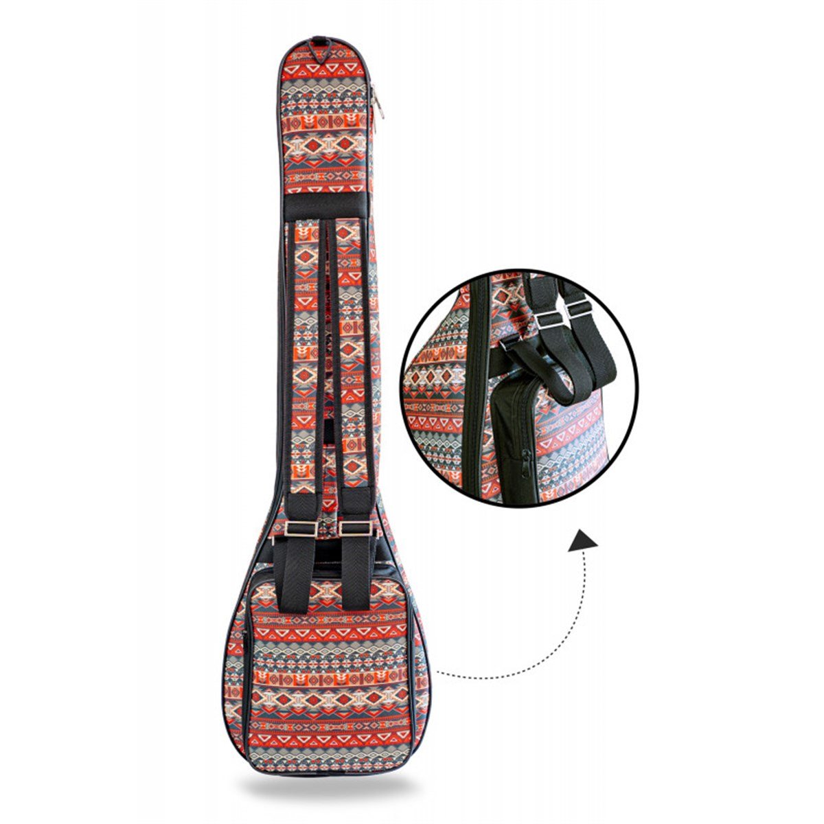 Profesyonel Gigbag Bağlama Kılıfı Otantik