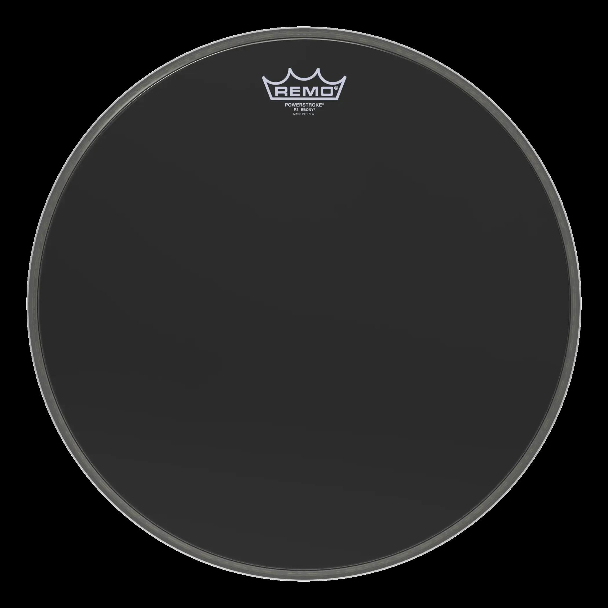 REMO P3-1016-ES POWERSTROKE®3 EBONY 16 İnç Bas Davul Derisi