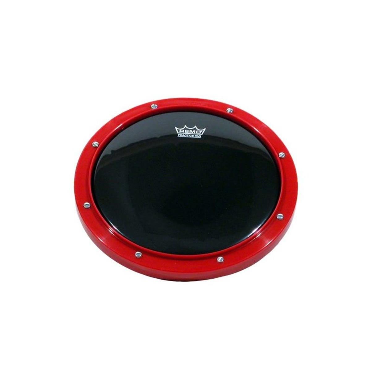 REMO PRACTICE PAD AMBASSADOR EBONY 8 inç Kırmızı
