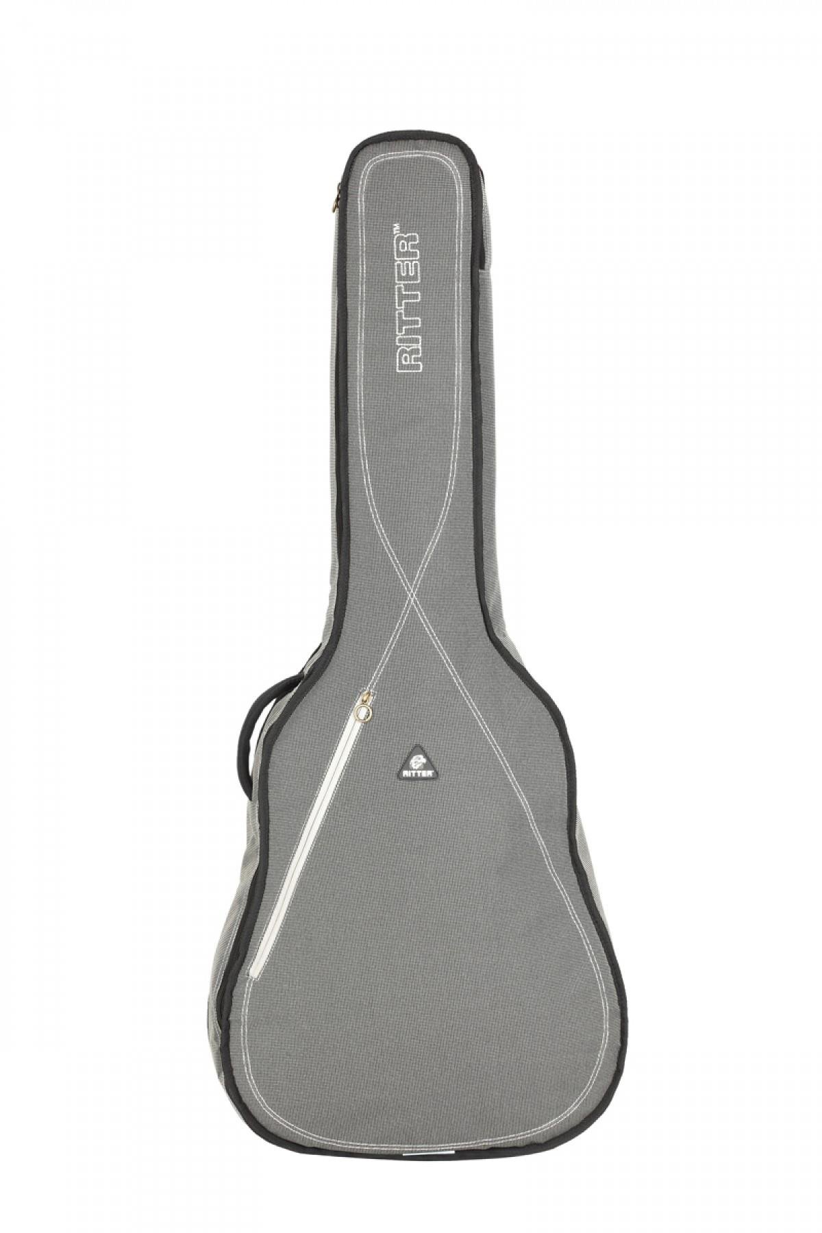 Ritter RGS3-D-SGL Akustik Gitar Kılıfı (Steel Grey - Moon)
