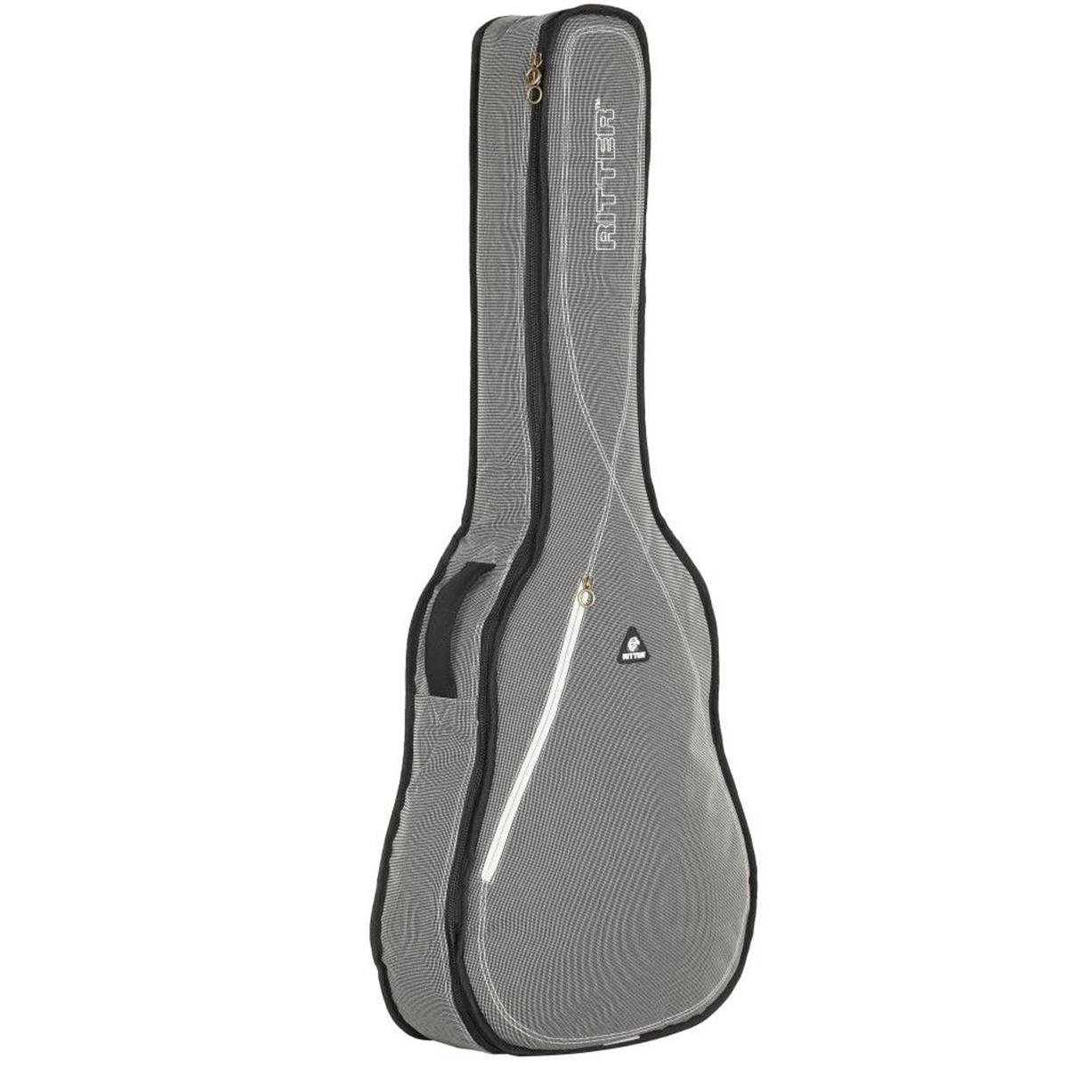 Ritter RGS3-D-SGL Akustik Gitar Kılıfı (Steel Grey - Moon)
