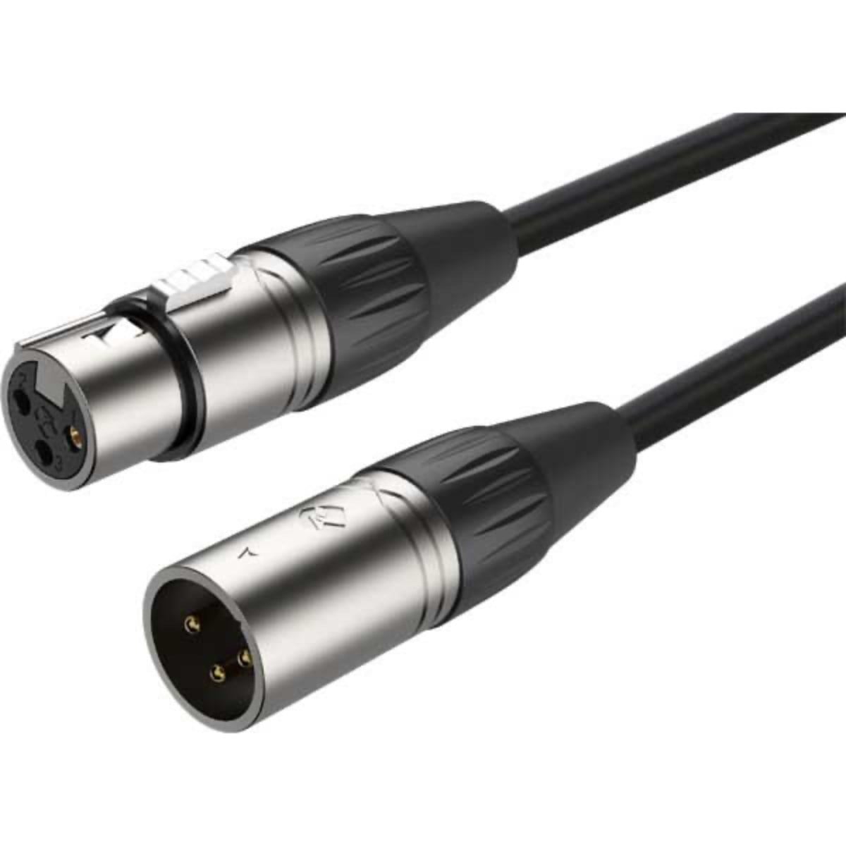 Roxtone RX-K12105 XLR Erkek - XLR Dişi 5 MT Mikrofon Kablosu