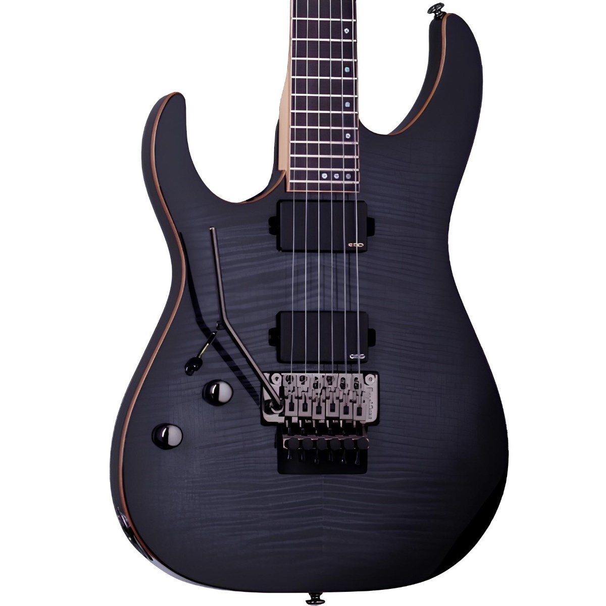 Schecter Banshee-6 FR Active Solak Elektro Gitar (Trans Black Burst)