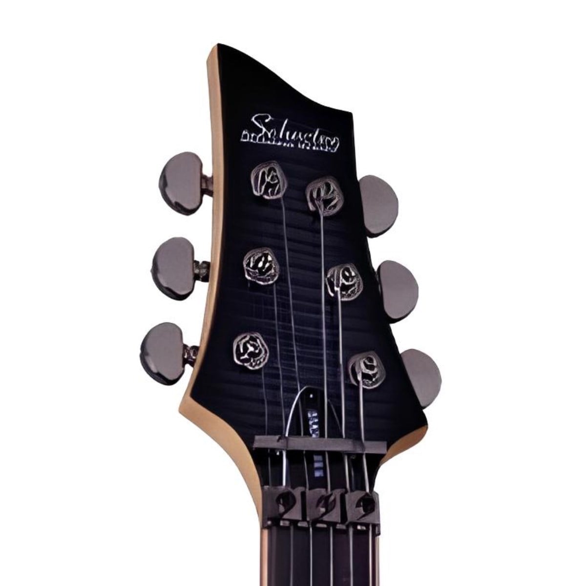 Schecter Banshee-6 FR Active Solak Elektro Gitar (Trans Black Burst)