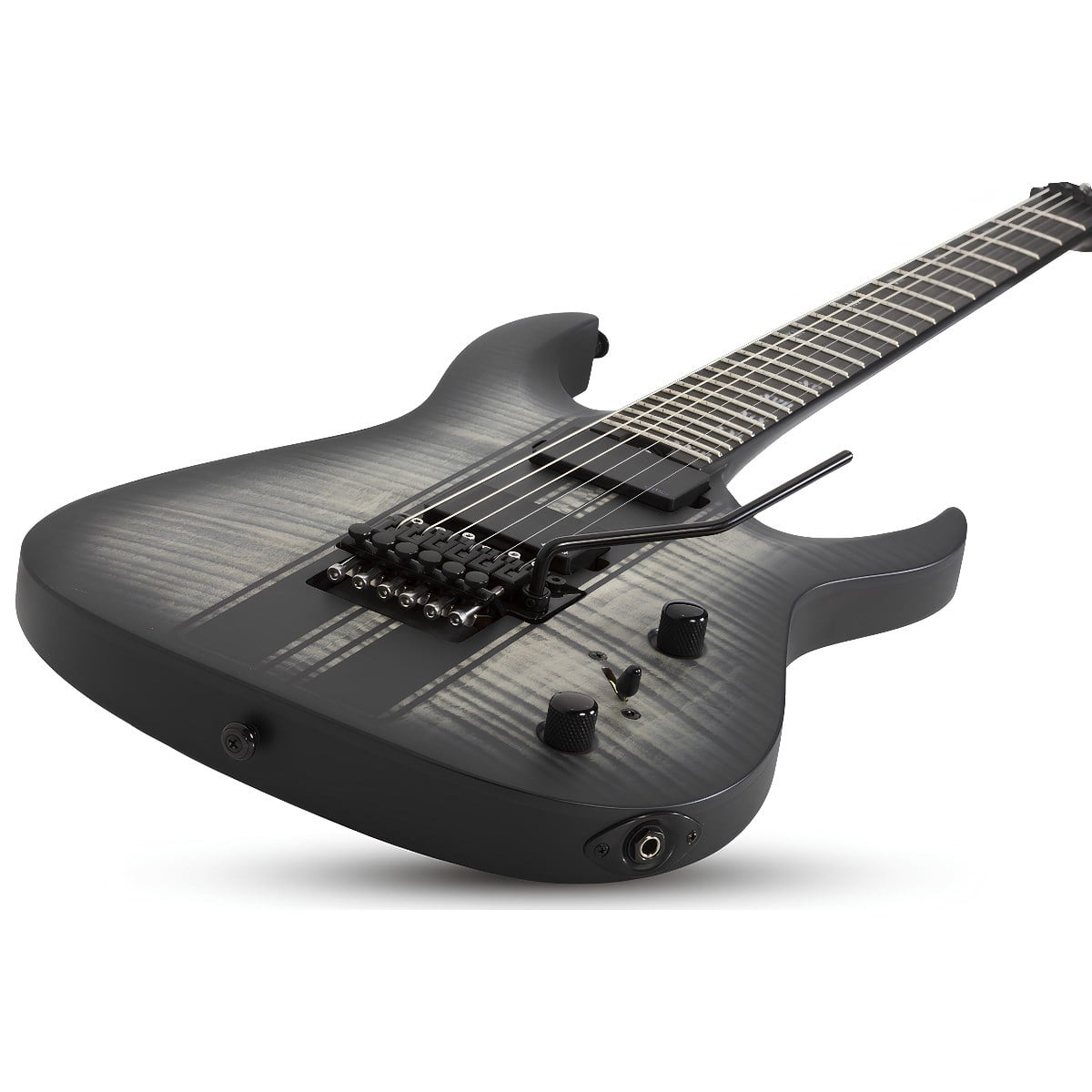 Schecter Banshee GT FR Satin Elektro Gitar (Charcoal Burst)