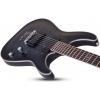 Schecter C-1 Platinum Elektro Gitar (See-Thru Siyah Saten)