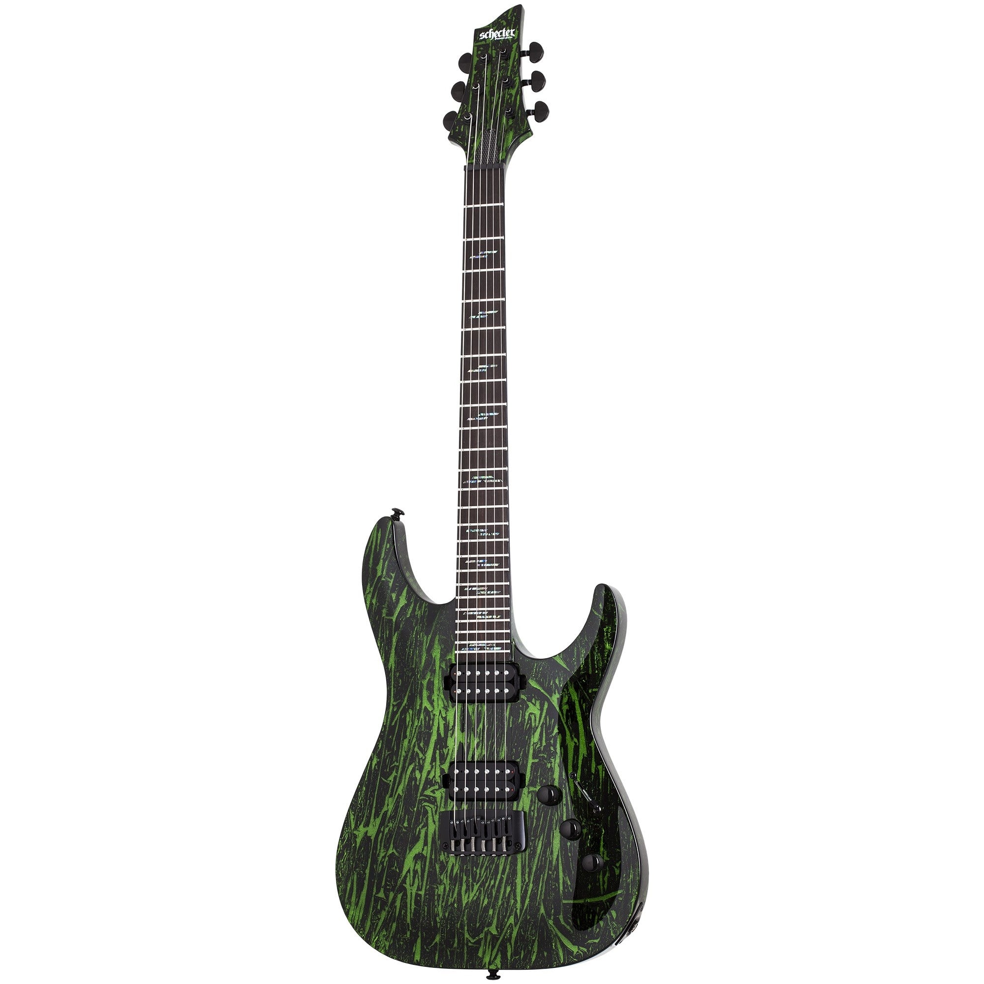Schecter C-1 Silver Mountain Elektro Gitar (Toxic Venom)