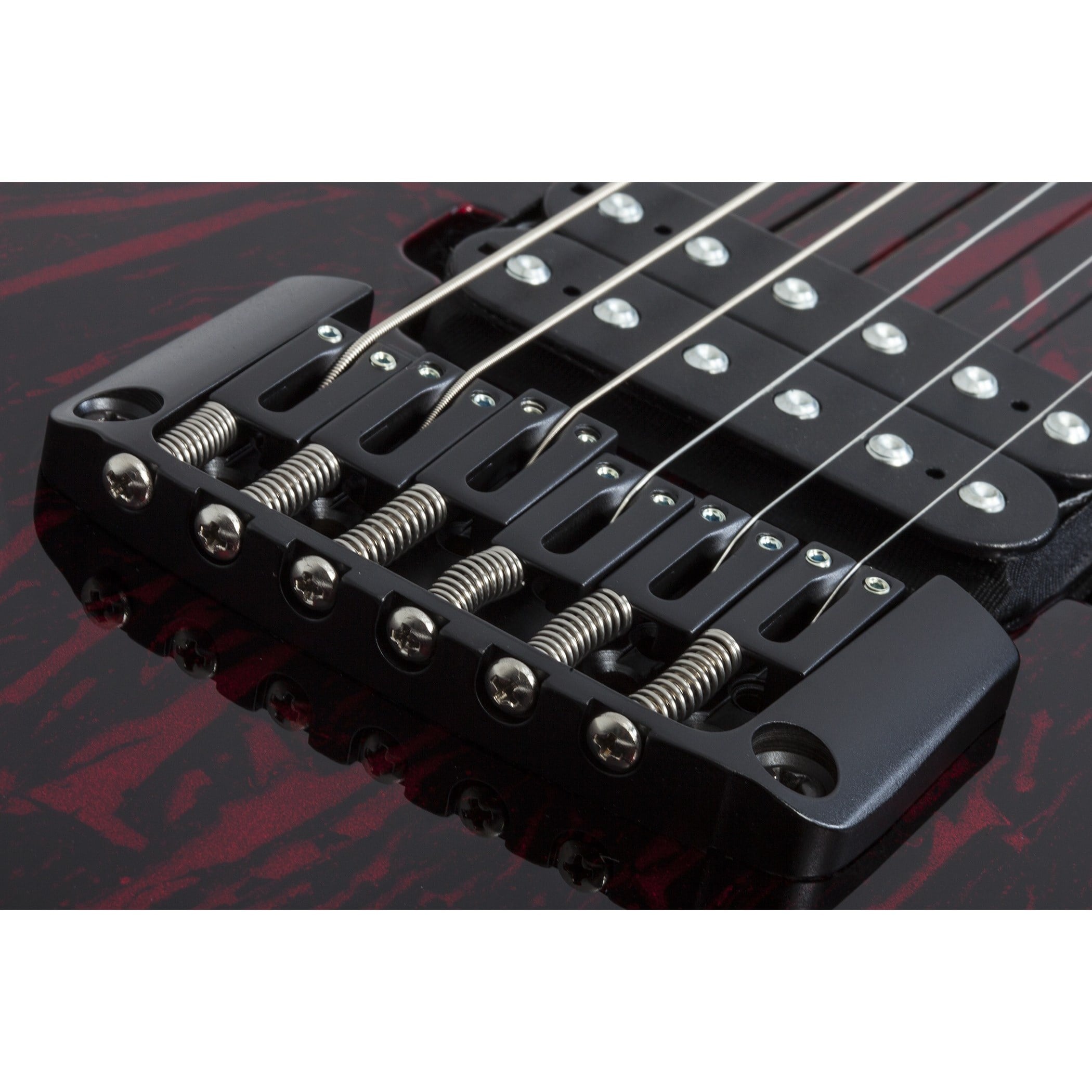 Schecter C-1 Silver Mountain Elektro Gitar (Blood Moon)