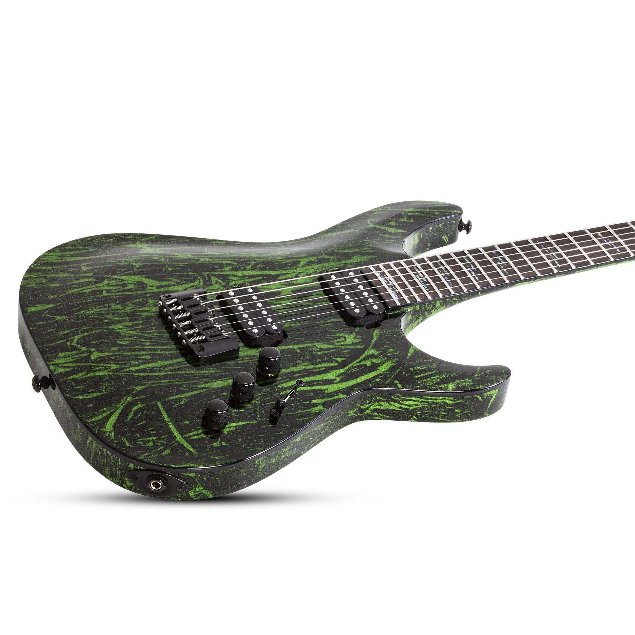 Schecter C-1 Silver Mountain Elektro Gitar (Toxic Venom)