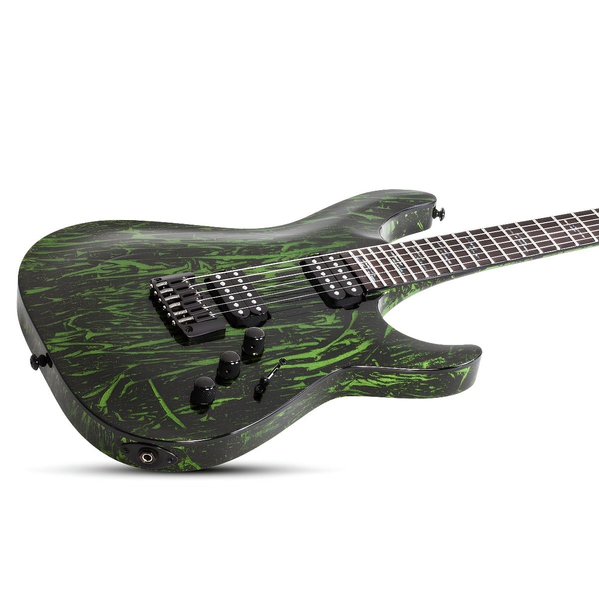 Schecter C-1 Silver Mountain Elektro Gitar (Toxic Venom)