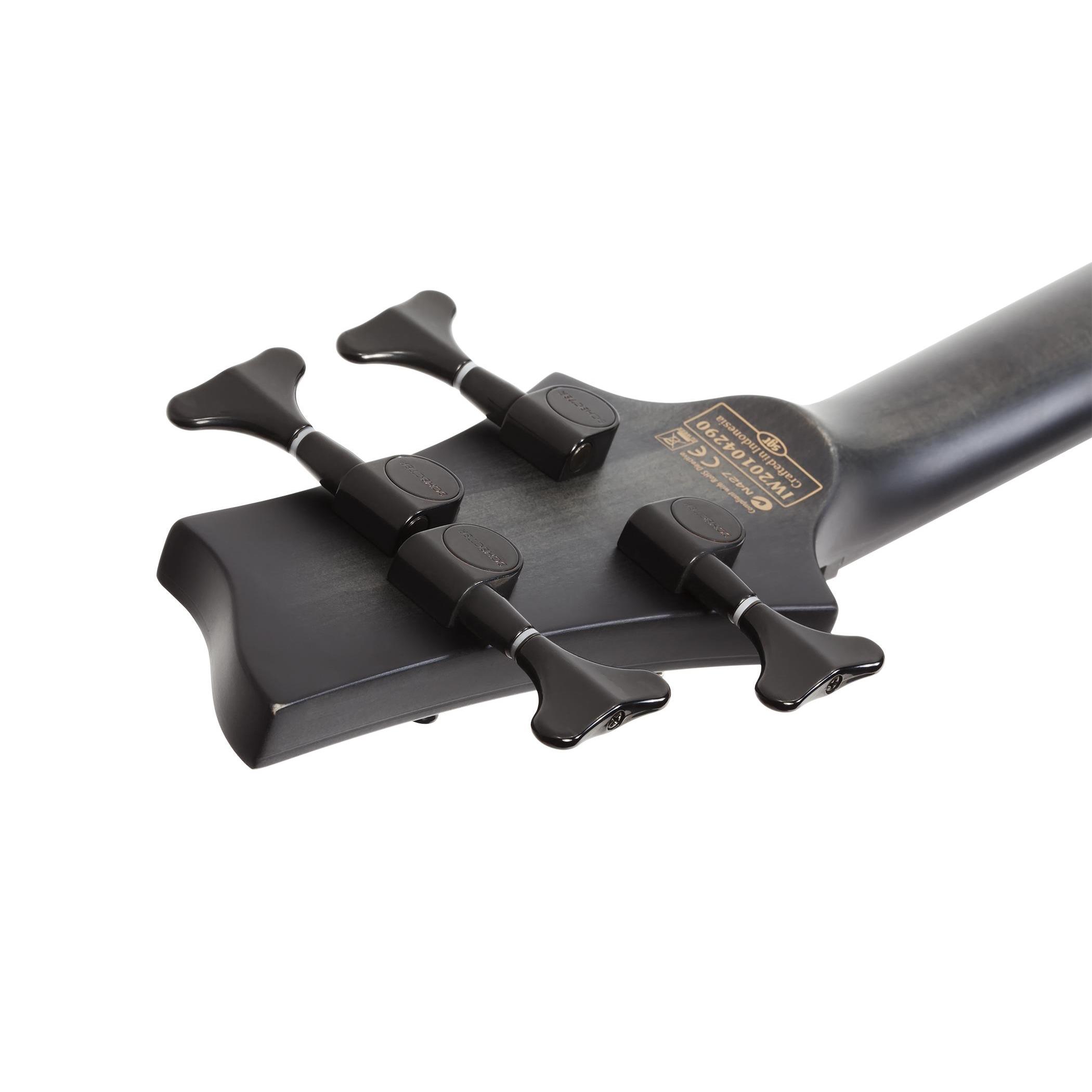 Schecter C-4 GT Bas Gitar (Satin Charcoal Burst)