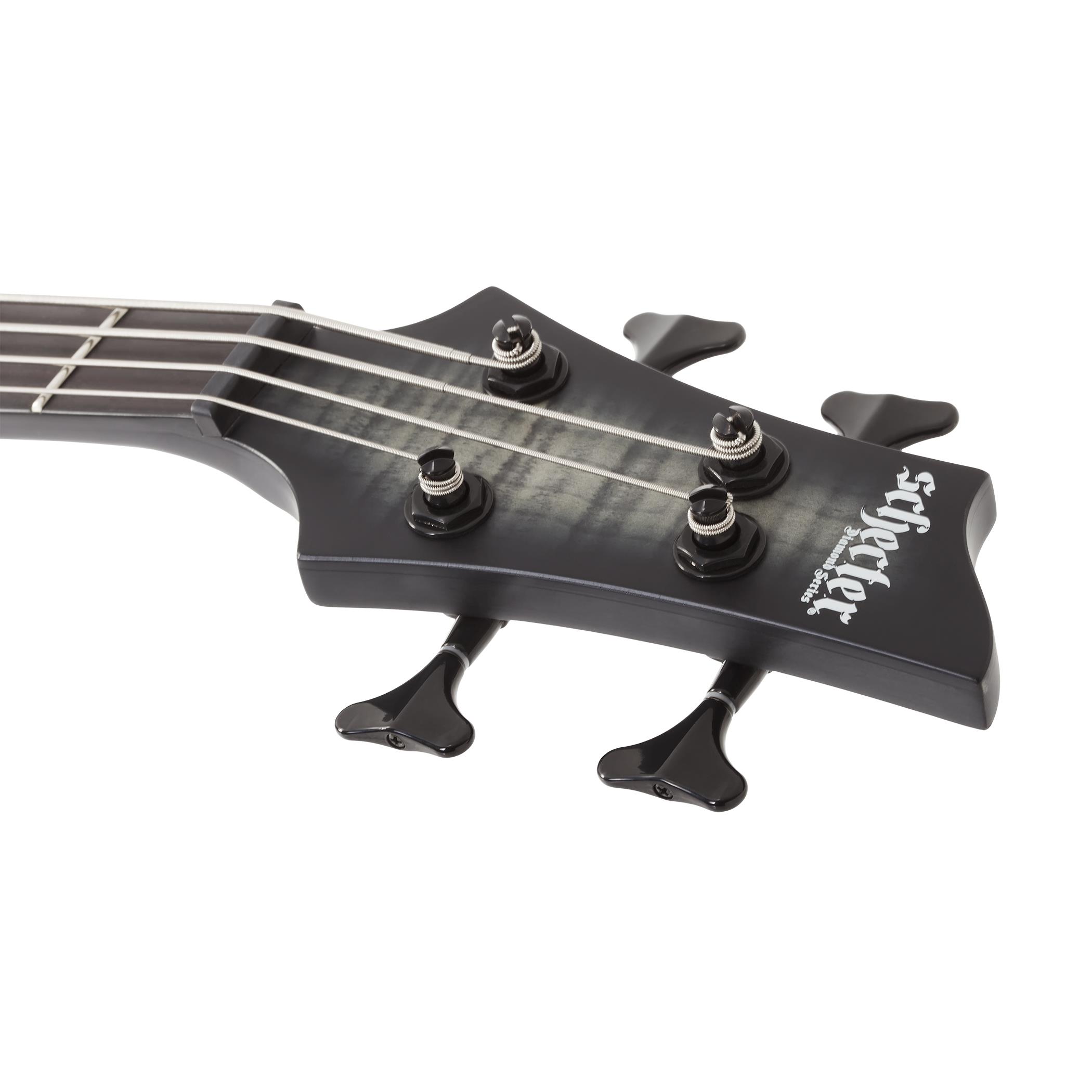 Schecter C-4 GT Bas Gitar (Satin Charcoal Burst)