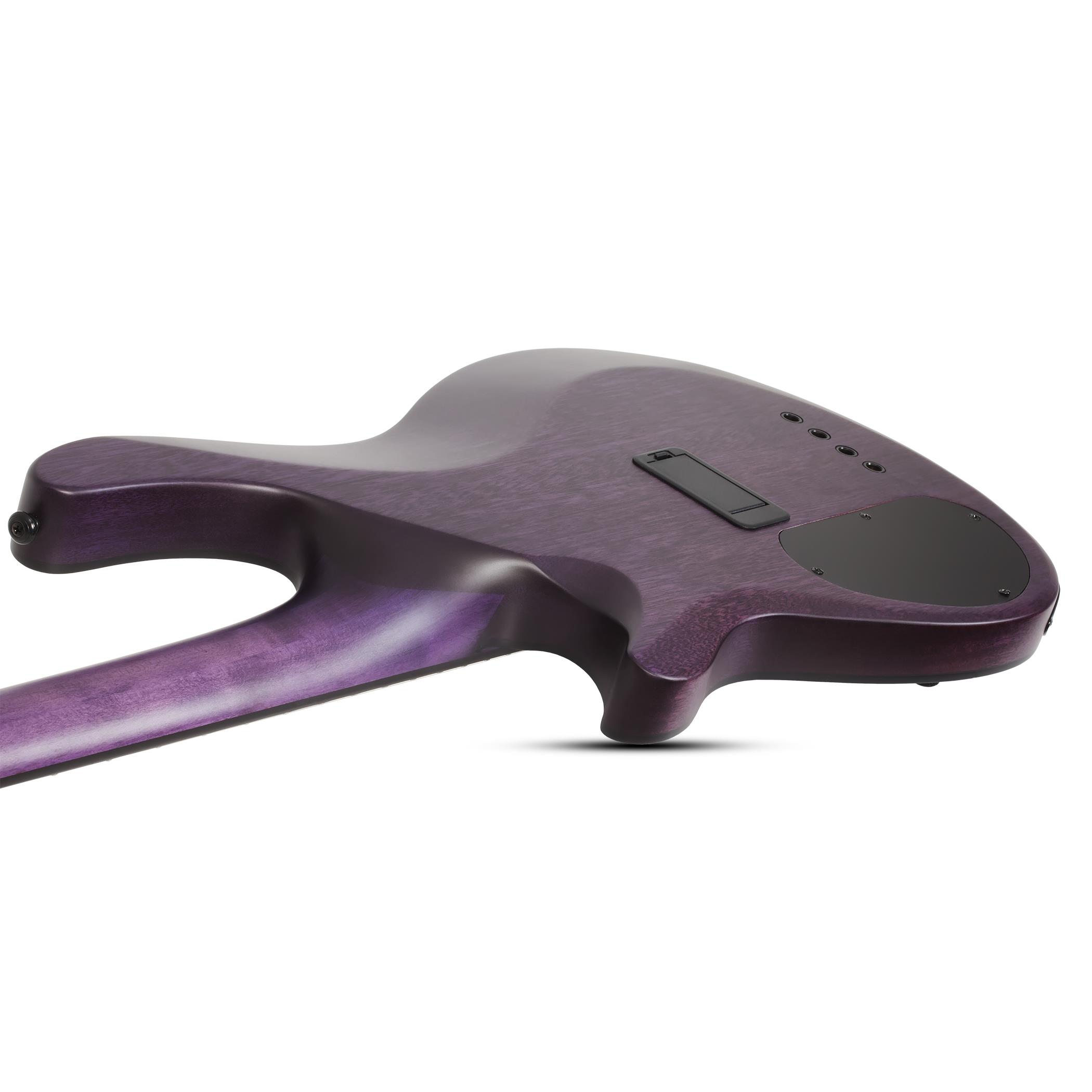 Schecter C-4 GT Bas Gitar (Satin Trans Purple)