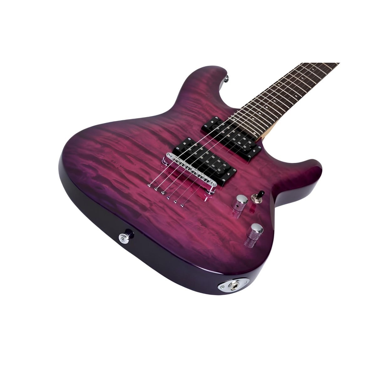 Schecter C-6 Plus Elektro Gitar (Electric Magenta)