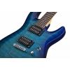 Schecter C-6 Plus Elektro Gitar (Ocean Blue Burst)