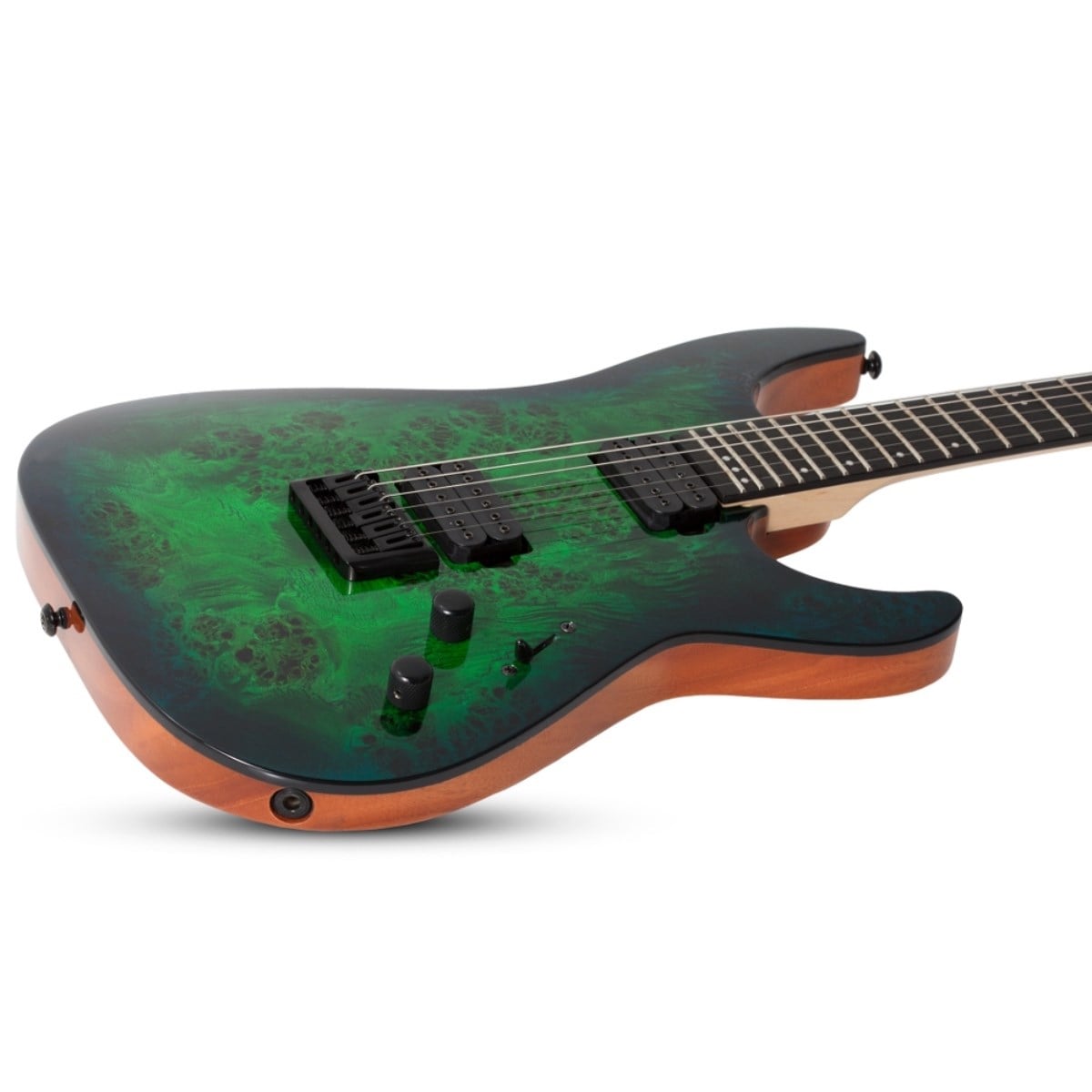 Schecter C-6 Pro Elektro Gitar (Aqua Burst)