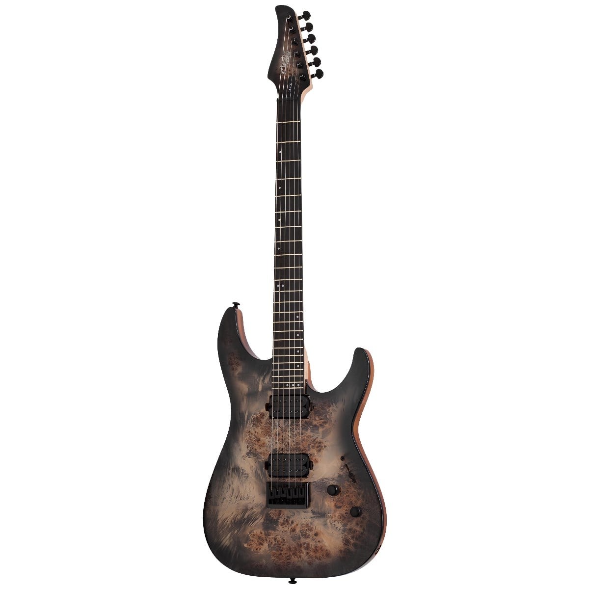 Schecter C-6 Pro Elektro Gitar (Charcoal Burst)