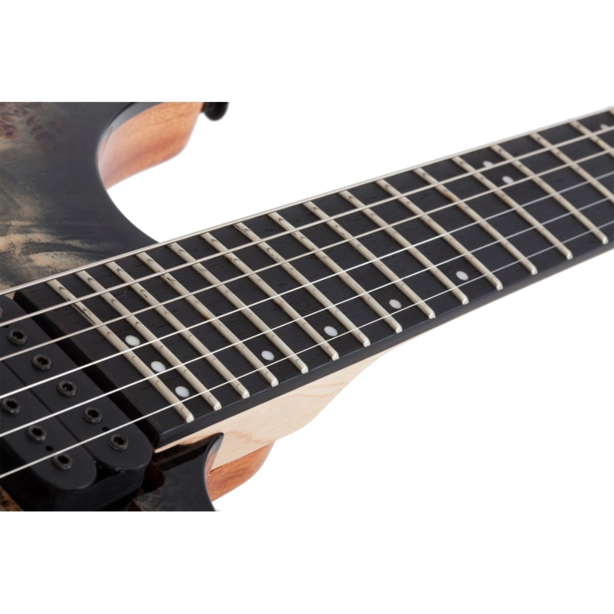 Schecter C-6 Pro FR Elektro Gitar (Charcoal Burst)