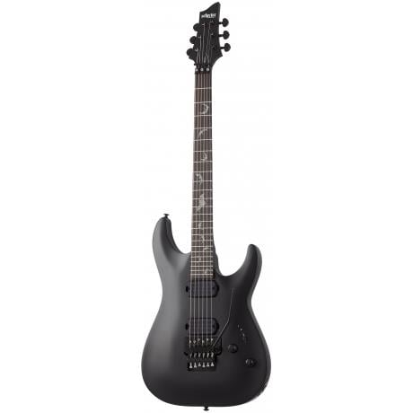 Schecter Damien-6 FR Elektro Gitar (Mat Siyah)