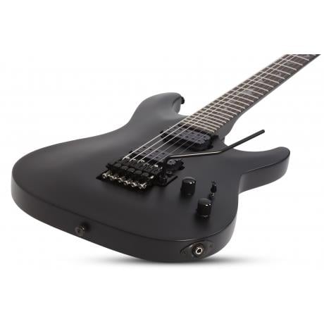 Schecter Damien-6 FR Elektro Gitar (Mat Siyah)
