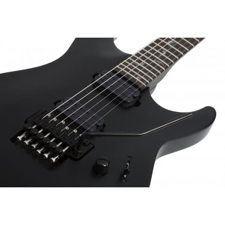 Schecter Damien-6 FR Elektro Gitar (Mat Siyah)