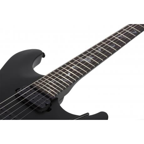 Schecter Damien-6 FR Elektro Gitar (Mat Siyah)