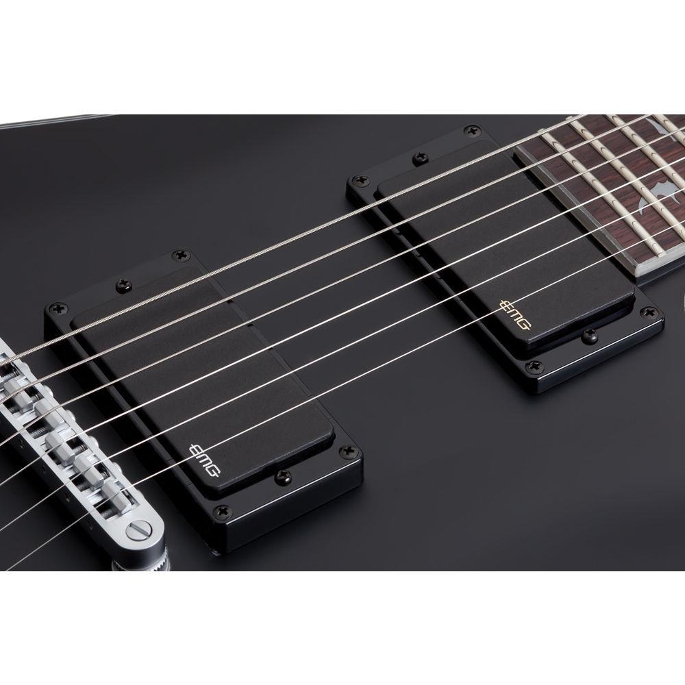 Schecter Damien Platinum-6 Elektro Gitar (Mat Siyah)