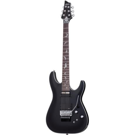 Schecter Damien Platinum 6 FR Elektro Gitar (Satin Black)