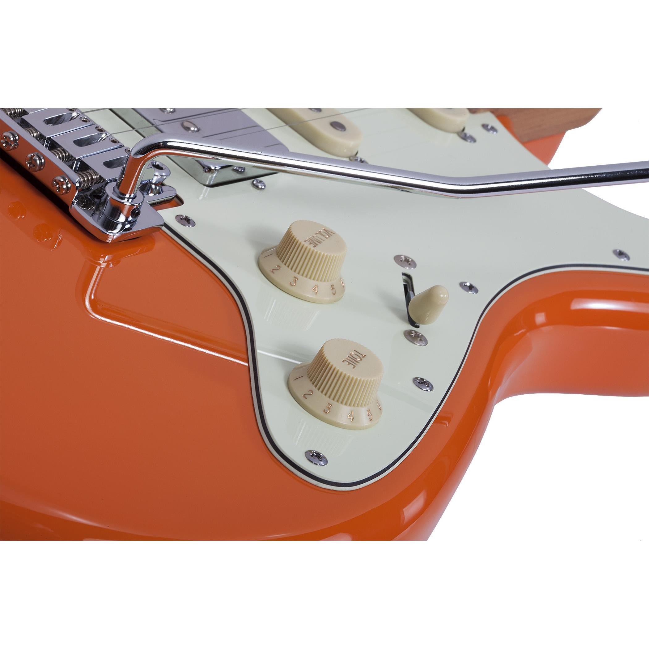 Schecter Nick Johnston Traditional HSS Elektro Gitar (Atomic Orange)