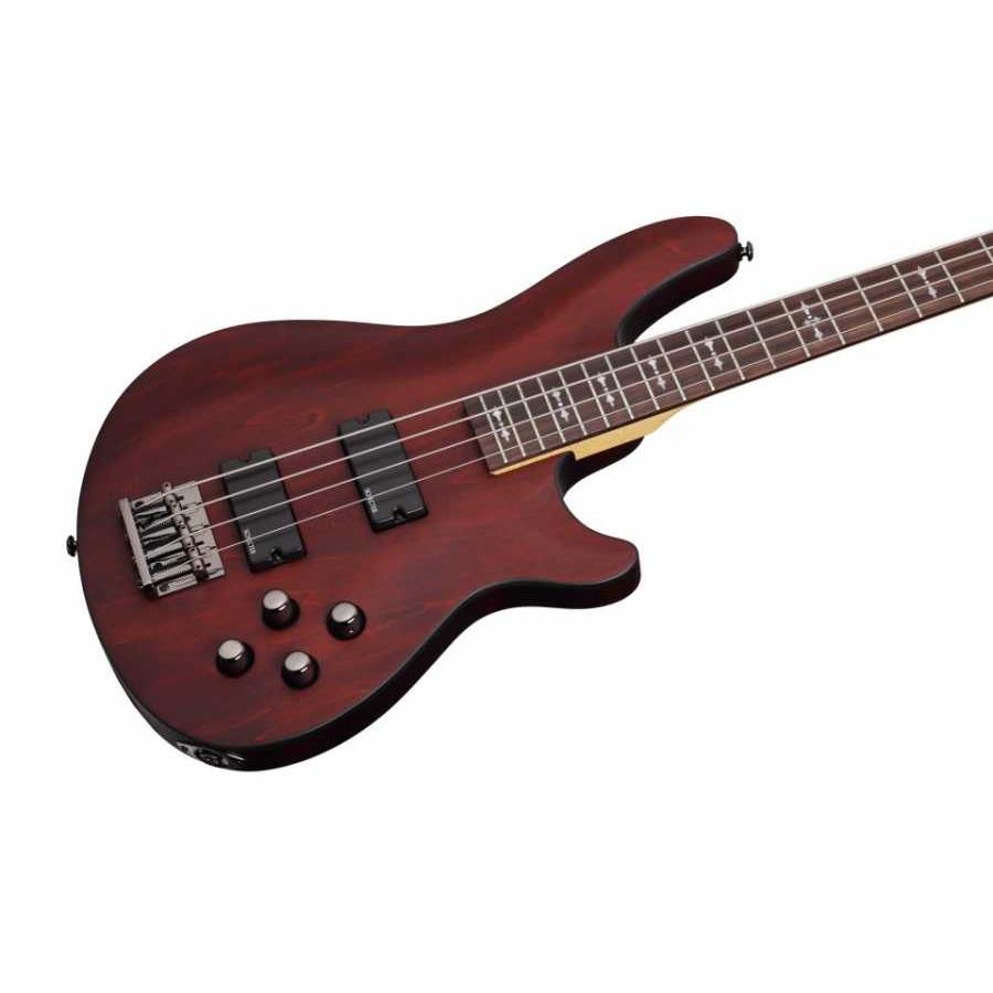 Schecter Omen-4 Bas Gitar (Walnut Satin)