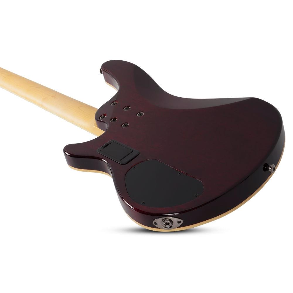 Schecter Omen Extreme-4 Bas Gitar (Black Cherry)