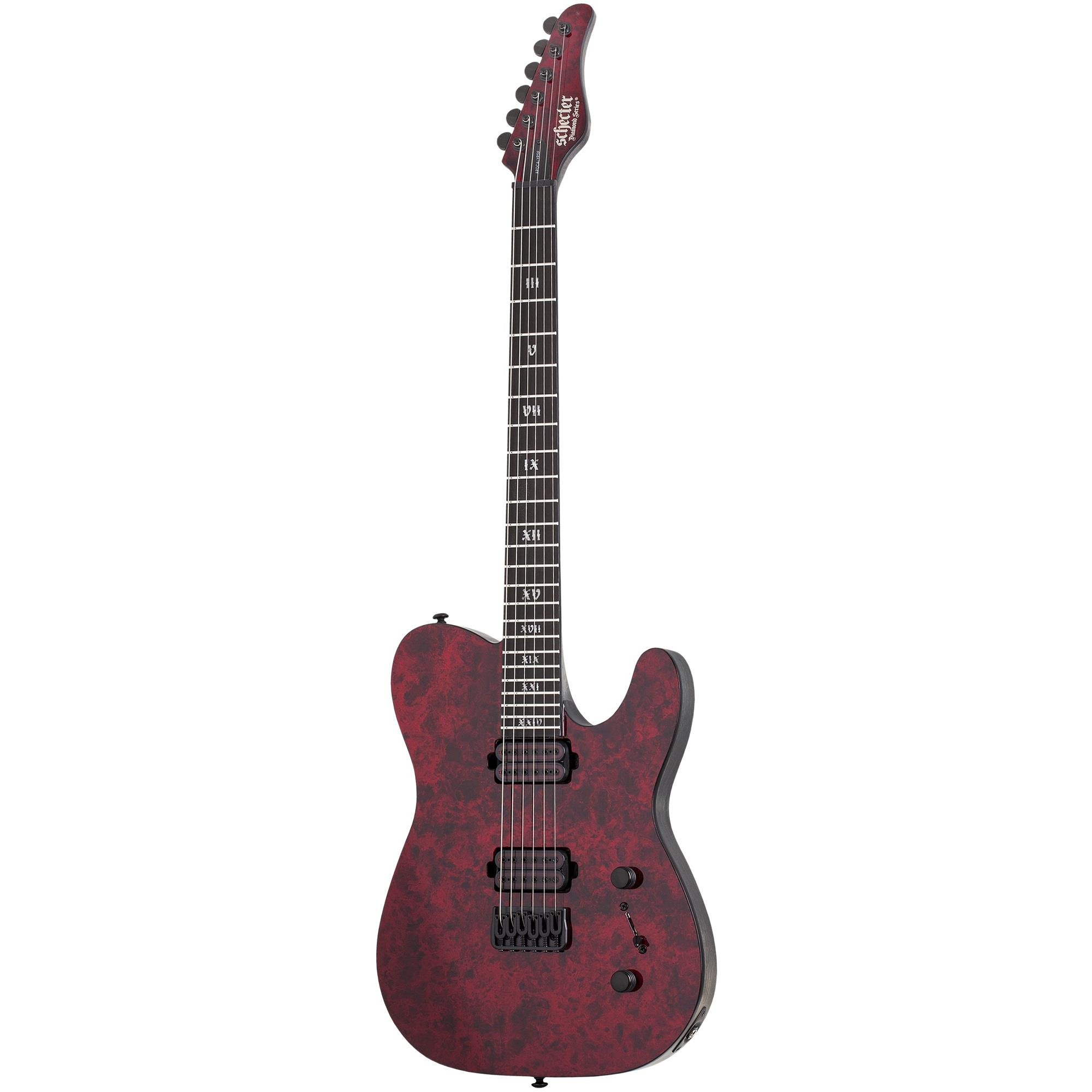 Schecter PT Apocalypse Elektro Gitar (Red Reign)