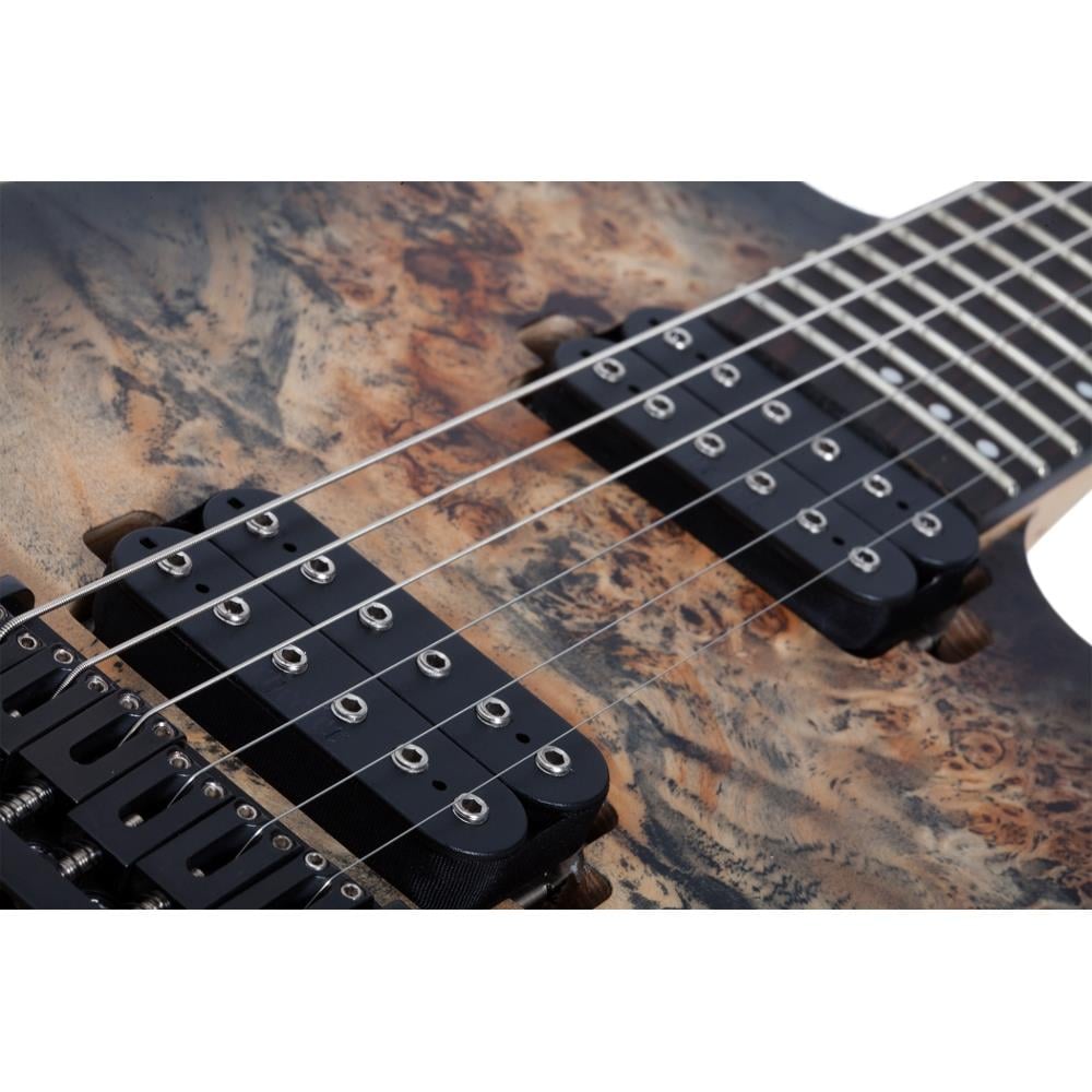 Schecter Reaper-6 Elektro Gitar (Satin Charcoal Burst)