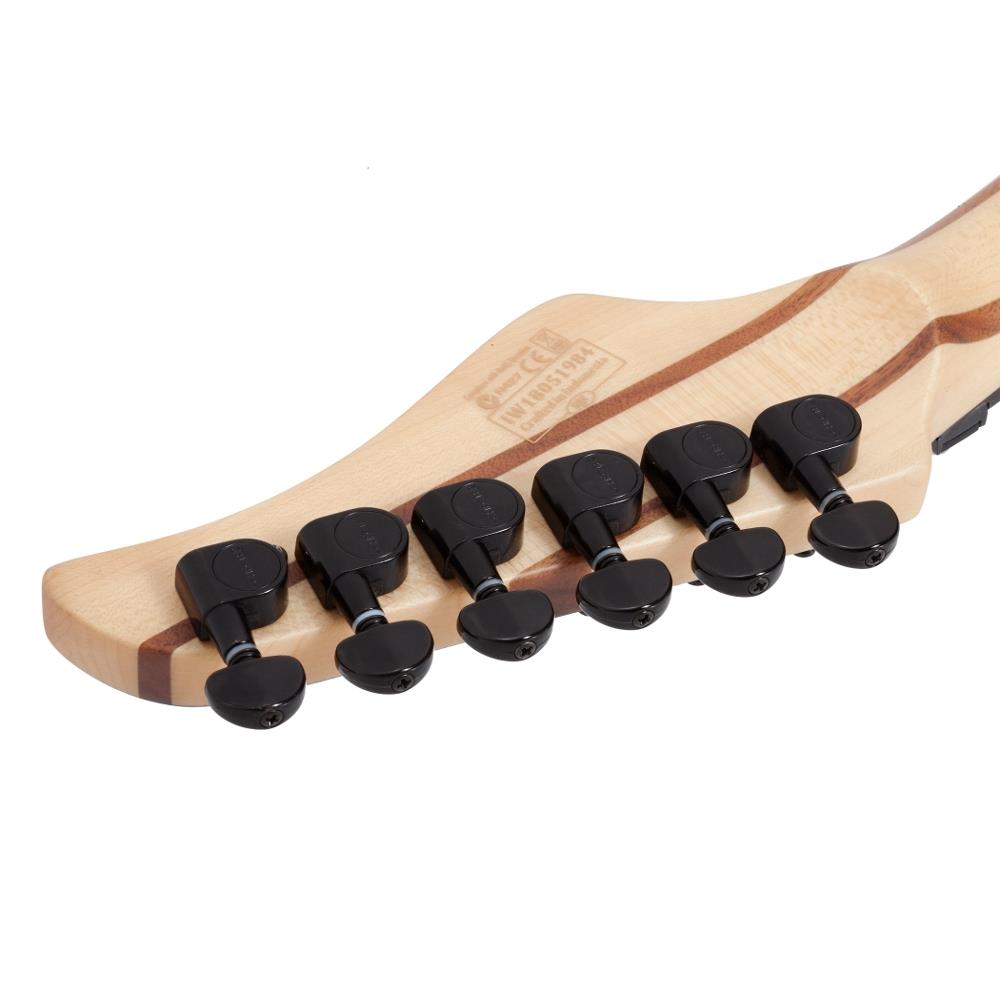 Schecter Reaper-6 FR-S Elektro Gitar (Satin Charcoal Burst)