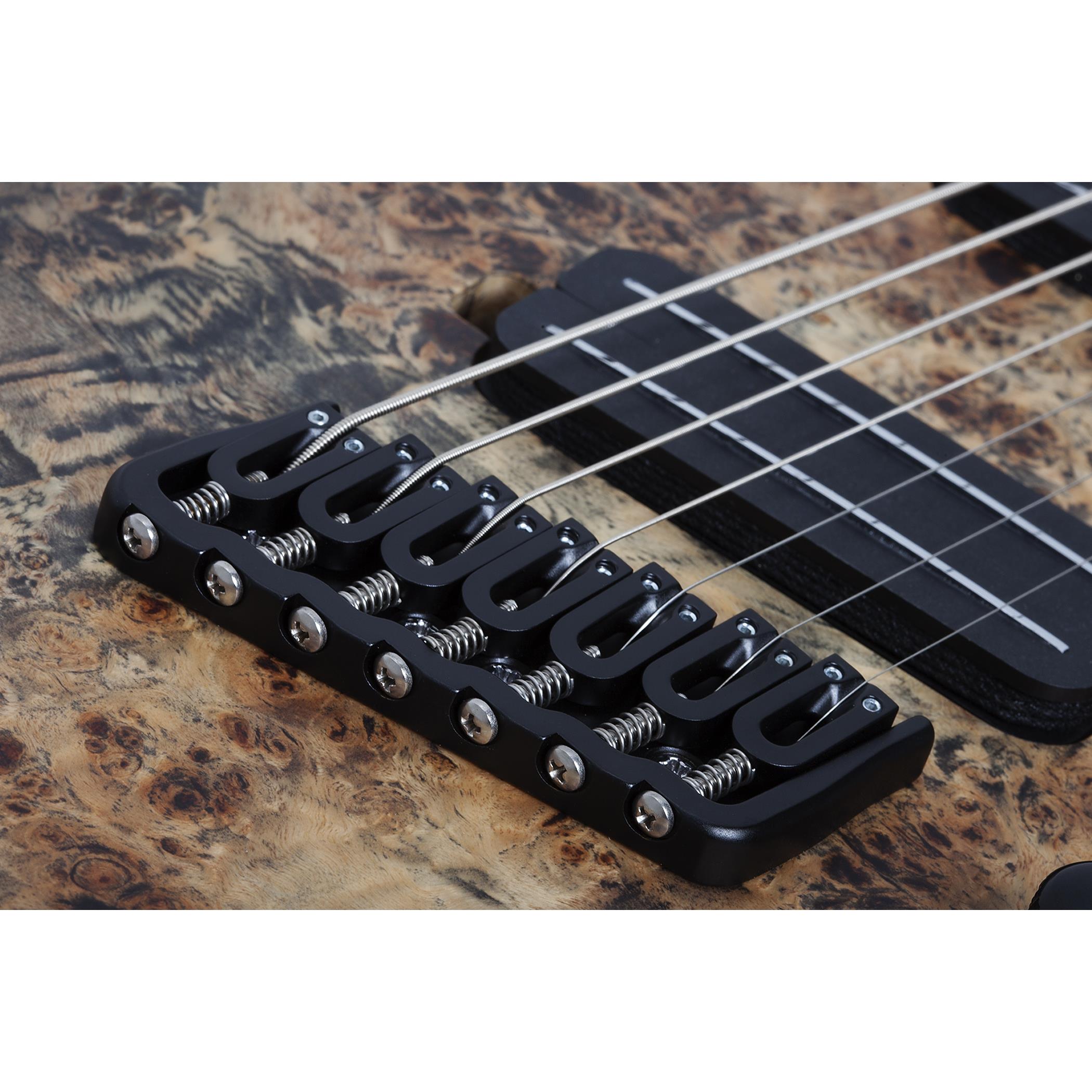 Schecter Reaper-7 Multiscale 7 Telli Elektro Gitar (Charcoalburst)