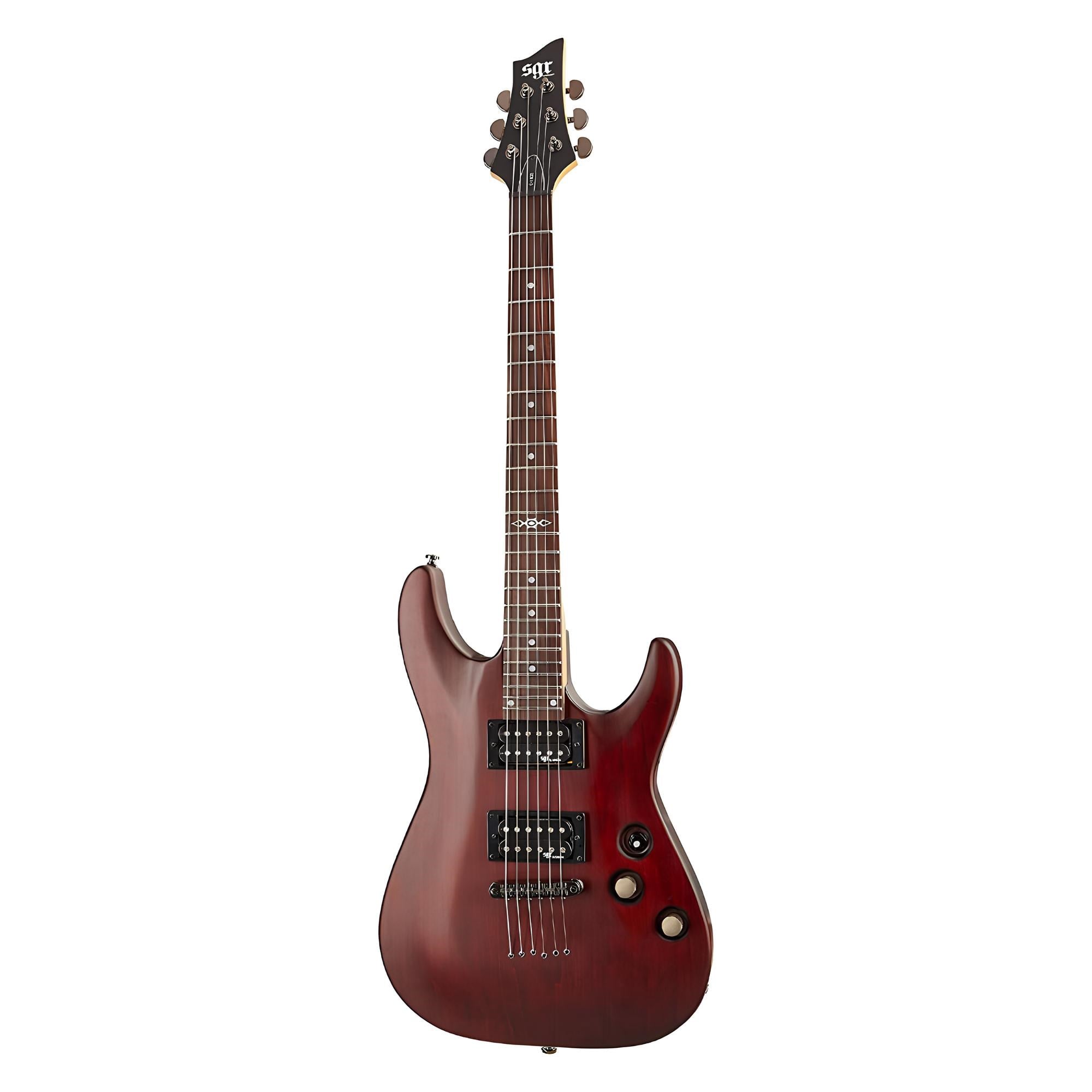 Schecter SGR C-1 Elektro Gitar (Walnut Satin)